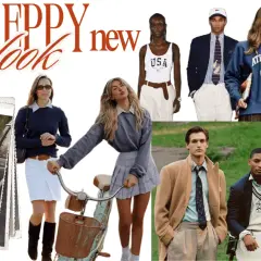 Was bedeutet preppy? Junge Leute in klassischen Outfits, von Prinzessin Diana bis zu modernen Models, verkörpern den preppy Look.
