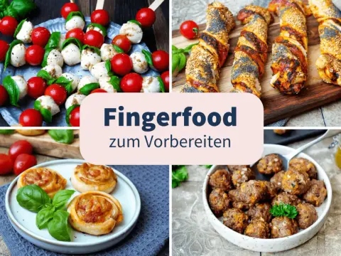 Lustiges Fingerfood - Kreative Ideen für Party & Buffet