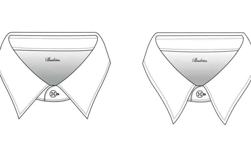 Verdeckter Button-down-Kragen - Eleganter Look verstehen