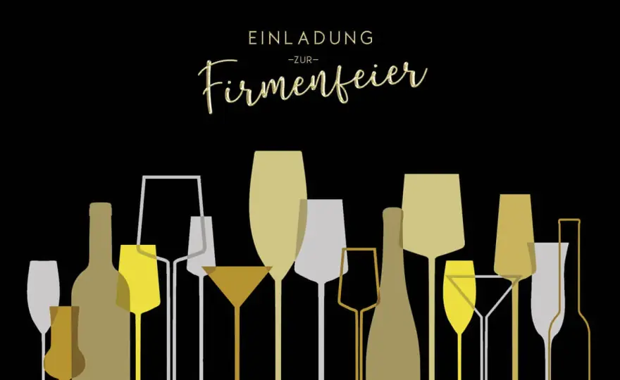 Einladung Firmenfeier - So formulieren Sie perfekt!