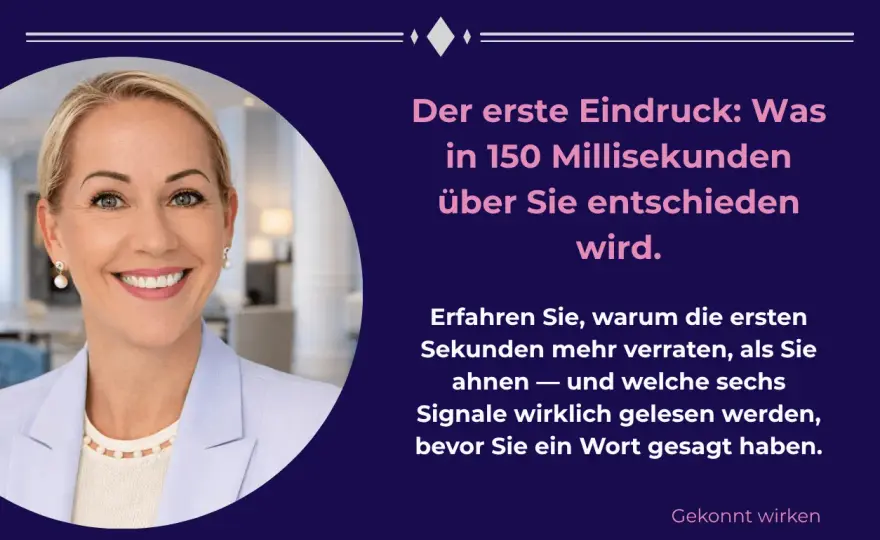 Souverän vorstellen - So gelingt der perfekte erste Eindruck!