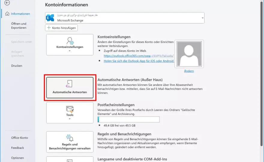Englische Abwesenheitsnotiz Outlook - So geht's richtig