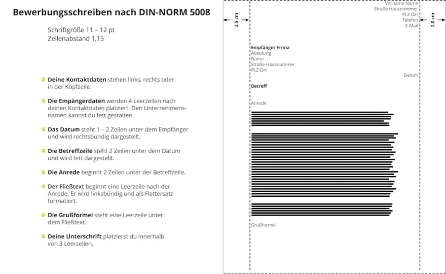 Anschriftenfeld DIN 5008 A4 - So gelingt der perfekte Geschäftsbrief