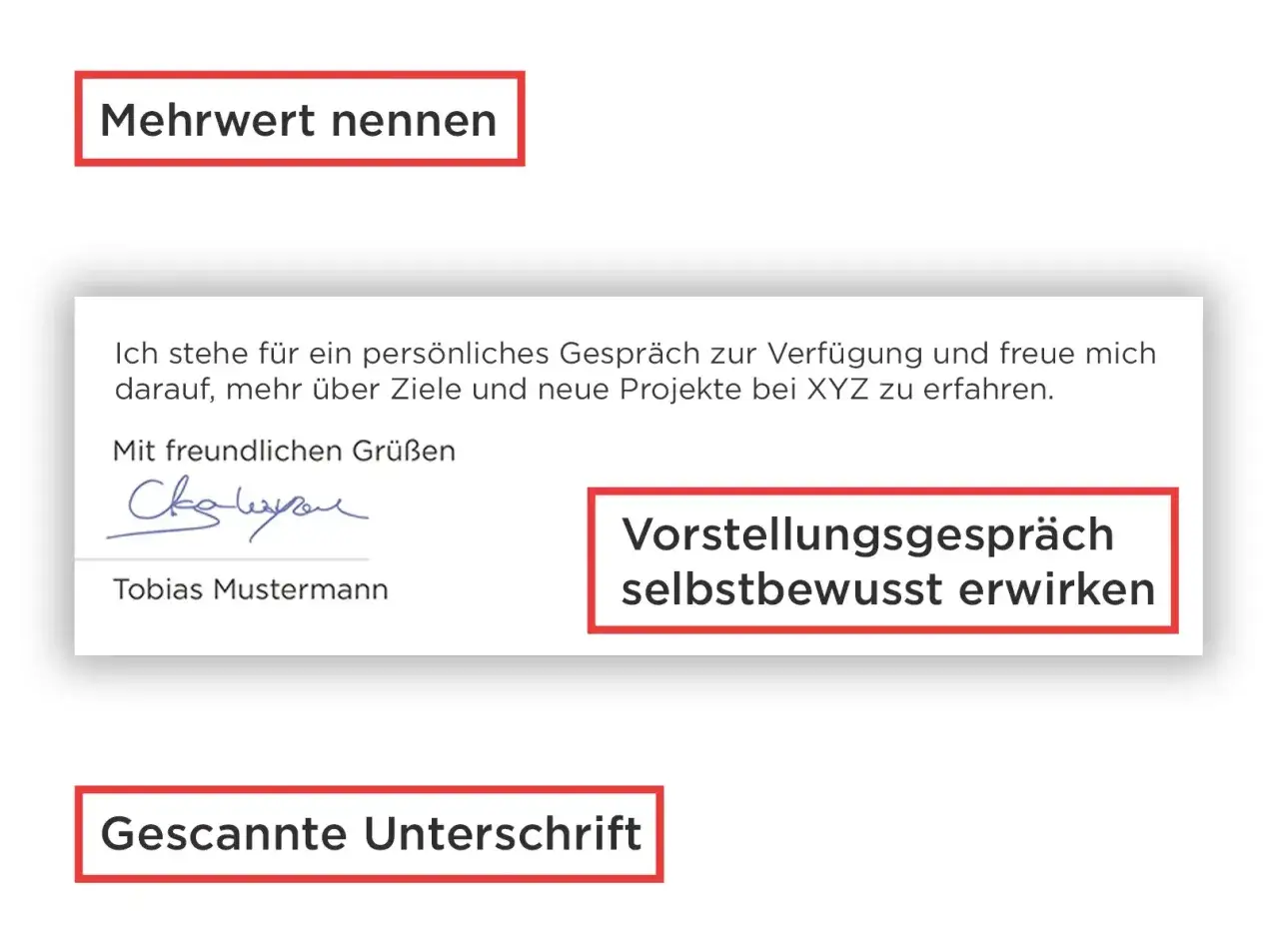 Ein Brief mit 