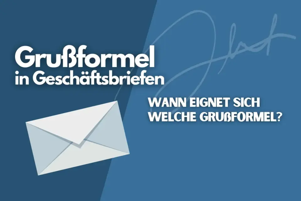 Hochachtungsvoll im Brief - Wann es noch passt und wann nicht?